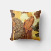 Maxfield Parrish art style クッション (正面)