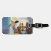 Maxfield Parrish Dinky鳥のヴィンテージの本 ラゲッジタグ (正面横)