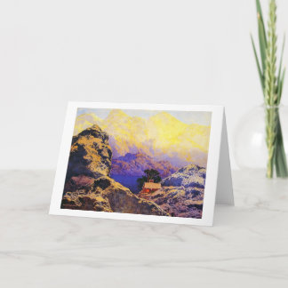 Maxfield Parrish, Getting Away From it All, 1941 カード