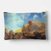 Maxfield Parrish Morning 1922 Cloud Blue Fine Art アクセサリーポーチ (裏面)
