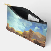 Maxfield Parrish Morning 1922 Cloud Blue Fine Art アクセサリーポーチ (見開き)