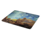 Maxfield Parrish Morning 1922 Cloud Blue Fine Art カッティングボード (角)