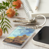 Maxfield Parrish Morning 1922 Cloud Blue Fine Art キーホルダー (正面右)