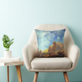 Maxfield Parrish Morning 1922 Cloud Blue Fine Art クッション (椅子)