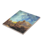 Maxfield Parrish Morning 1922 Cloud Blue Fine Art タイル (側面)