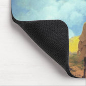 Maxfield Parrish Morning 1922 Cloud Blue Fine Art マウスパッド (コーナー)