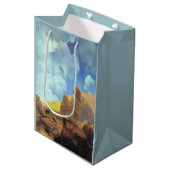 Maxfield Parrish Morning 1922 Cloud Blue Fine Art ミディアムペーパーバッグ (正面アングル)