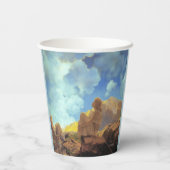 Maxfield Parrish Morning 1922 Cloud Blue Fine Art 紙コップ (裏面)