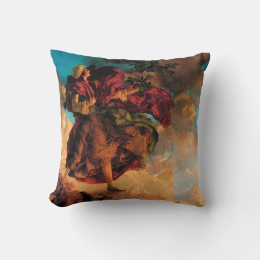 Maxfield Parrish painting クッション (正面)