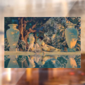 Maxfield Parrish The Garden of Allah 1918 Fine Art ウィンドウサイン (シート2)