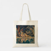 Maxfield Parrish The Garden of Allah 1918 Fine Art トートバッグ (裏面)