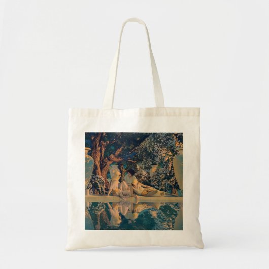 Maxfield Parrish The Garden of Allah 1918 Fine Art トートバッグ (正面)