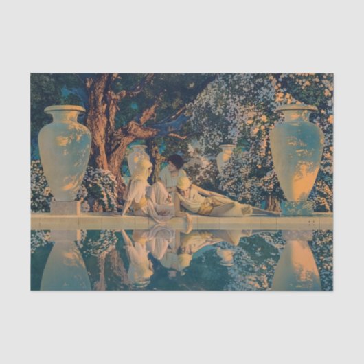 Maxfield Parrish The Garden of Allah 1918 Fine Art 薄葉紙 (正面)