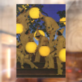 Maxfield Parrish The Lantern Bearers 1908 Vintage ウィンドウサイン (シート2)