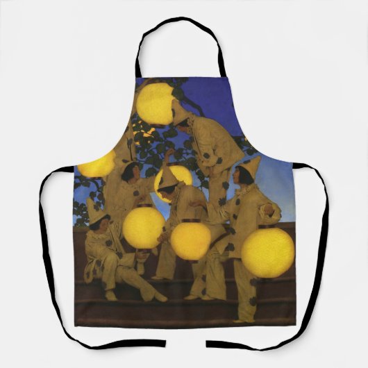 Maxfield Parrish The Lantern Bearers 1908 Vintage エプロン (正面)