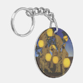 Maxfield Parrish The Lantern Bearers 1908 Vintage キーホルダー (正面左)