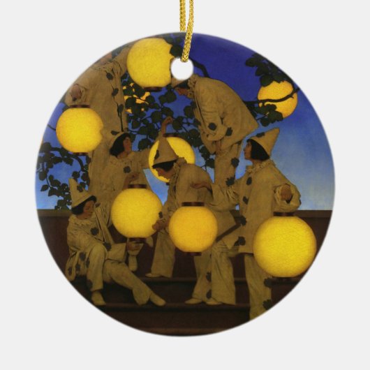 Maxfield Parrish The Lantern Bearers 1908 Vintage セラミックオーナメント (正面)