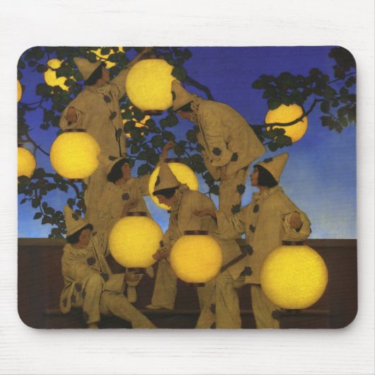 Maxfield Parrish The Lantern Bearers 1908 Vintage マウスパッド (正面)