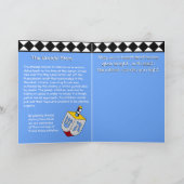 Maxfield Parrish-yハヌカー小妖精や小人およびDreidel シーズンカード (内部)