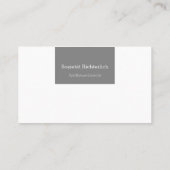 Maximal Understatement 名刺 (裏面)