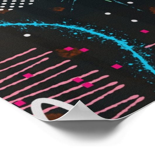 Maximalist Abstract Expression  ポスター (角)