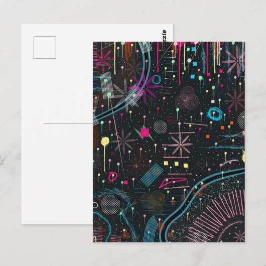 Maximalist Abstract Expression  ポストカード (正面/裏面)