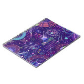 Maximalist Abstract on Purple ノートブック (左側)