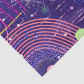 Maximalist Abstract on Purple 薄葉紙 (詳細)