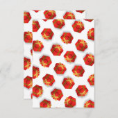 Maximalist Christmas Gifts White 招待状 (正面/裏面)