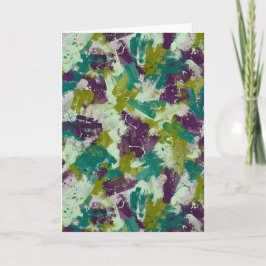Maximalist Paint Splatters カード