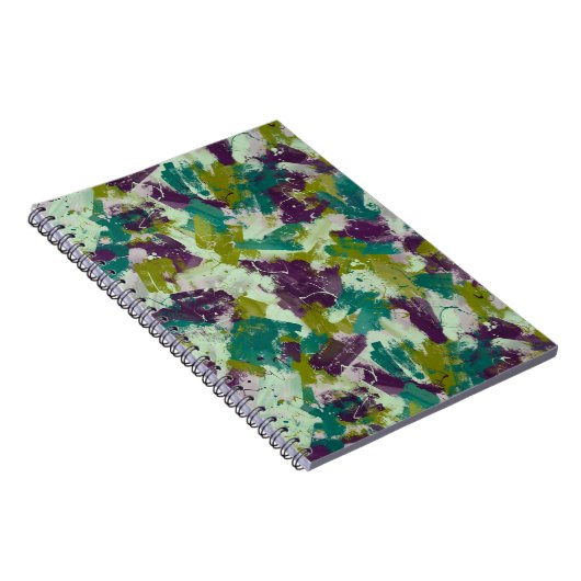 Maximalist Paint Splatters ノートブック (右側)