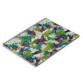 Maximalist Paint Splatters ノートブック (左側)