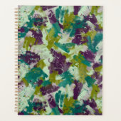 Maximalist Paint Splatters プランナー手帳 (正面)
