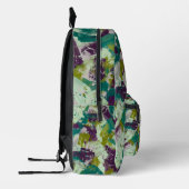 Maximalist Paint Splatters プリントバックパック (左)