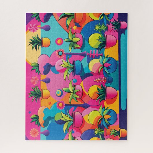 Maximalist Potted Plants ジグソーパズル (縦)