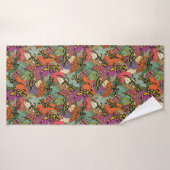 maximalist salamander forest バスタオル (バスタオル)