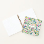 Maximalist Wildflower Floral Square ノートブック (内部)