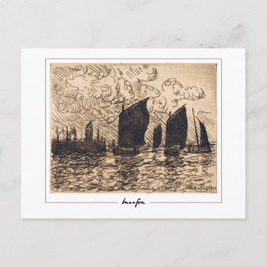 Maxime Maufra #103 -ファインアートはがき ポストカード (正面)