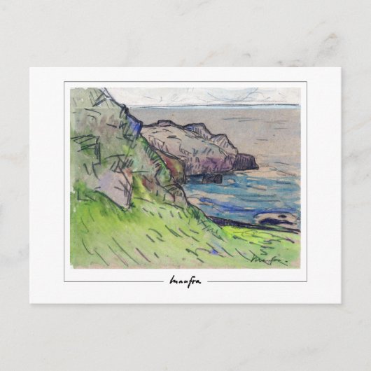 Maxime Maufra #12 -ファインアートはがき ポストカード (正面)