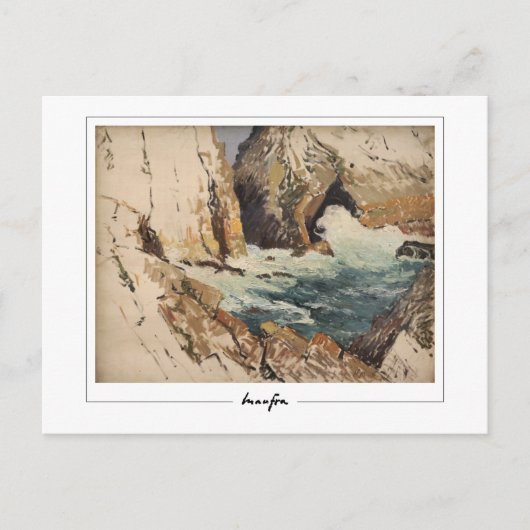 Maxime Maufra #70 -ファインアートはがき ポストカード (正面)