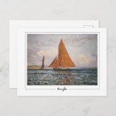 Maxime Maufra #93 -ファインアートはがき ポストカード (正面/裏面)