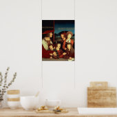 Maximilian I  with his first wife ポスター (キッチン)