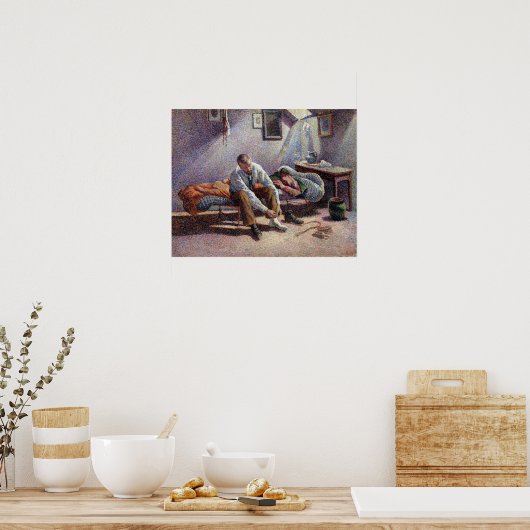 Maximilien Luce Morning, Interior ポスター (キッチン)