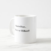 Maximillion… コーヒーマグカップ (正面左)