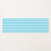 Maximum Blue Vertical Stripped Yoga Mat ヨガマット (裏面(横))