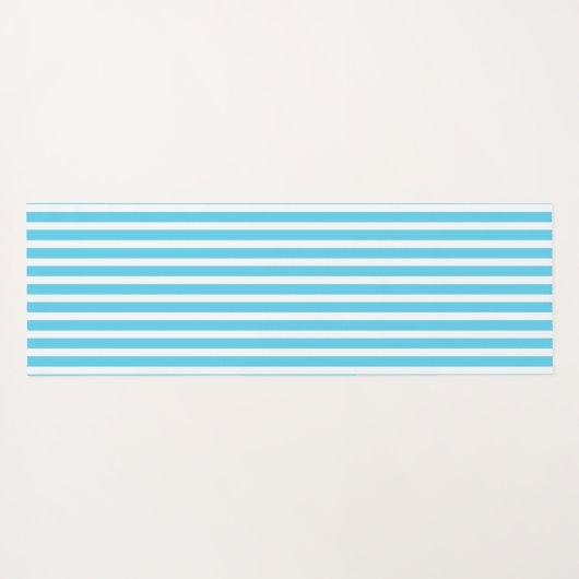 Maximum Blue Vertical Stripped Yoga Mat ヨガマット (裏面(横))