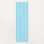 Maximum Blue Vertical Stripped Yoga Mat ヨガマット (正面)