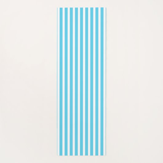 Maximum Blue Vertical Stripped Yoga Mat ヨガマット (裏面)