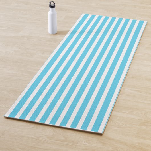 Maximum Blue Vertical Stripped Yoga Mat ヨガマット (インサイチュ)