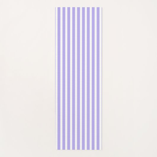 Maximum Blue Vertical Stripped Yoga Mat ヨガマット (正面)